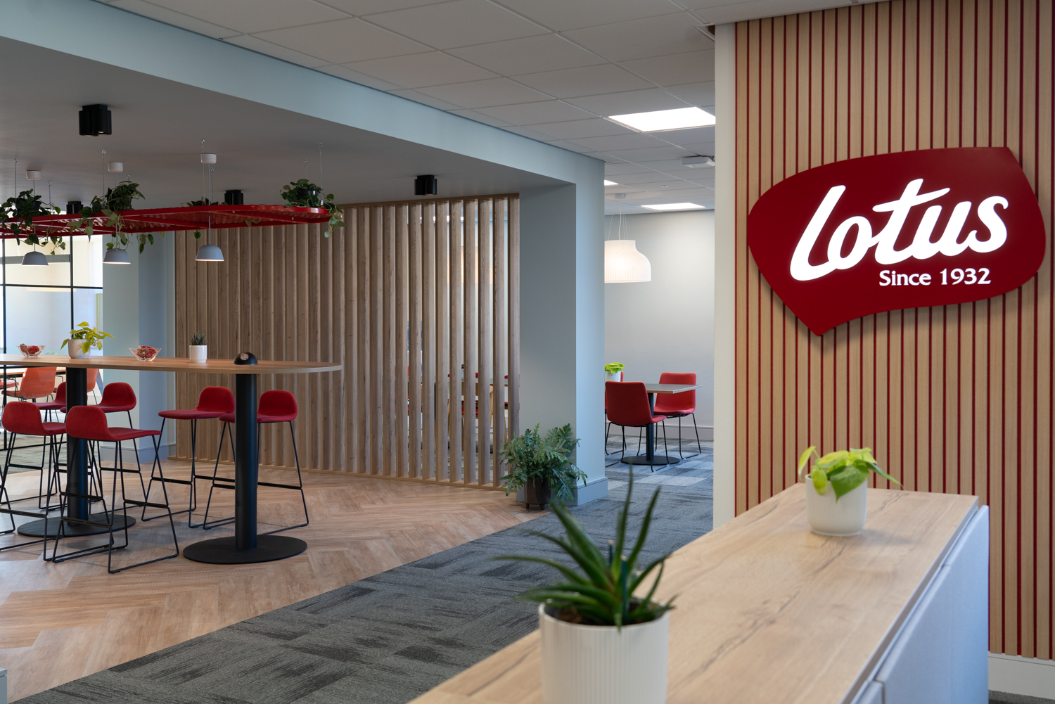 Lotus Bakeries UK – Completed Project